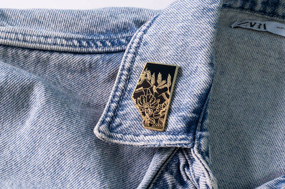 Alberta Enamel Pin