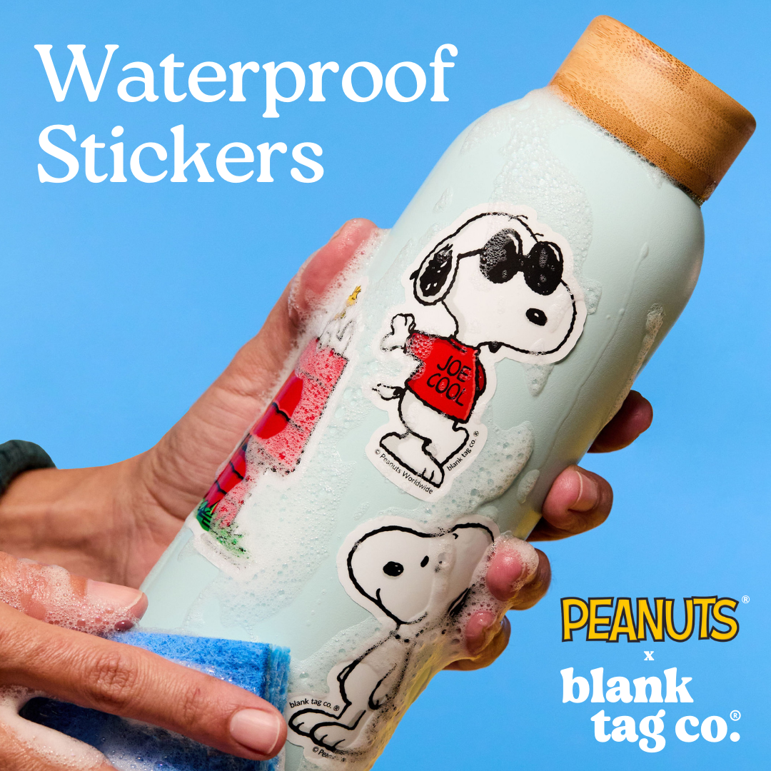 Peanuts® Waterproof Sticker - Cowboy Snoopy