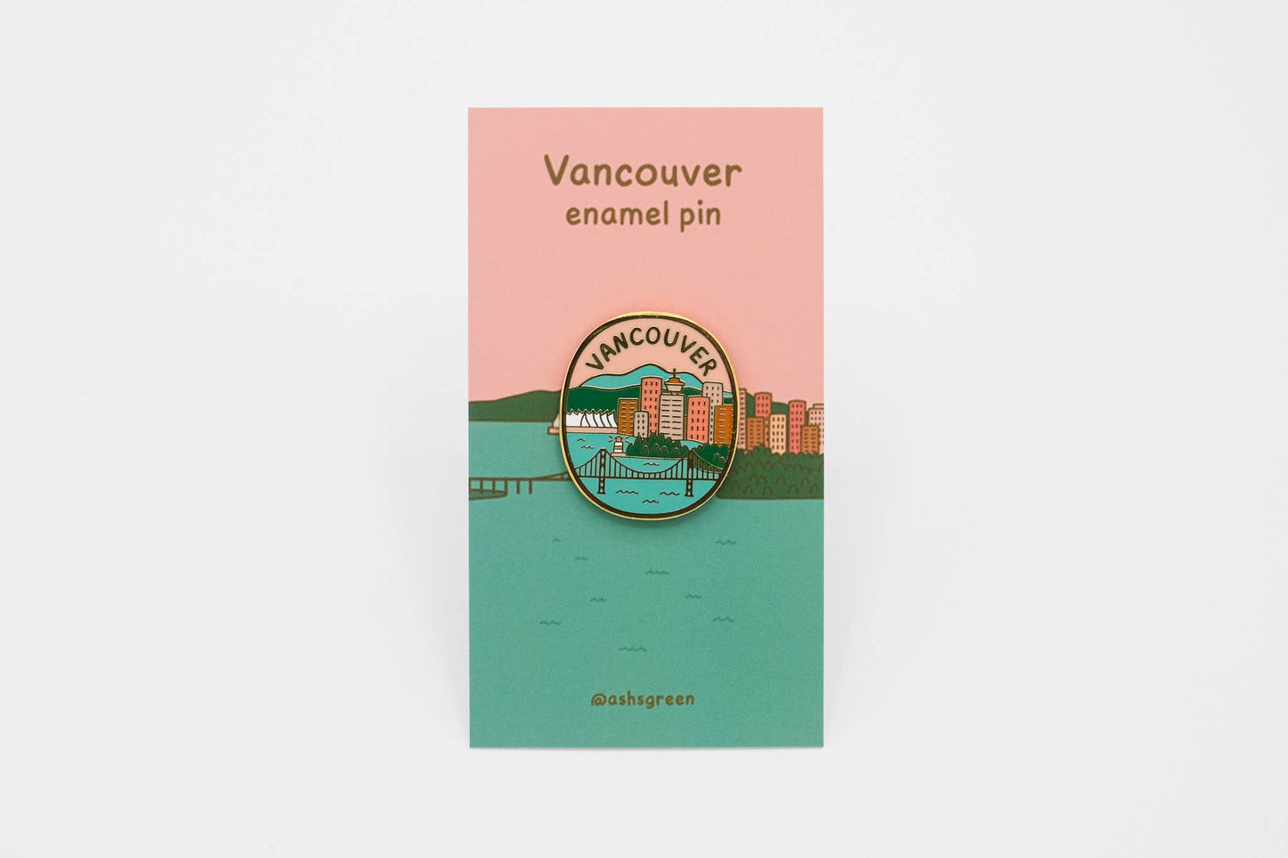 Vancouver - enamel pin