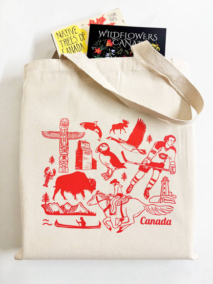 Canada Every Day Canvas Tote Bag
