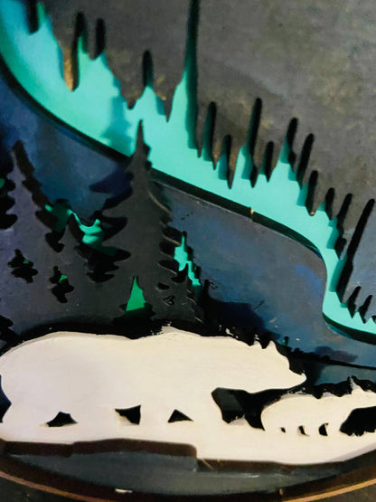 Bear Shadow Box Kit