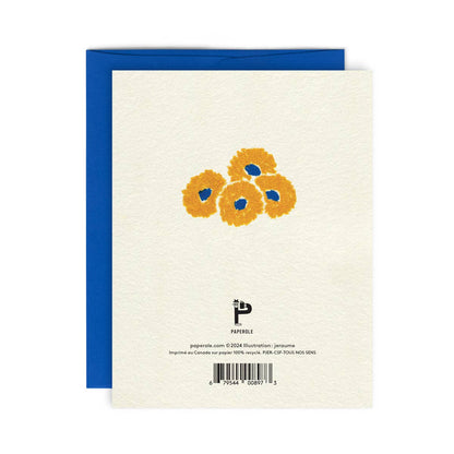 TOUS NOS SENS — Greeting Card