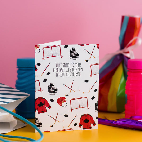 Holy Stick! It's Your Birthday! Let's  . . . - Greeting Card