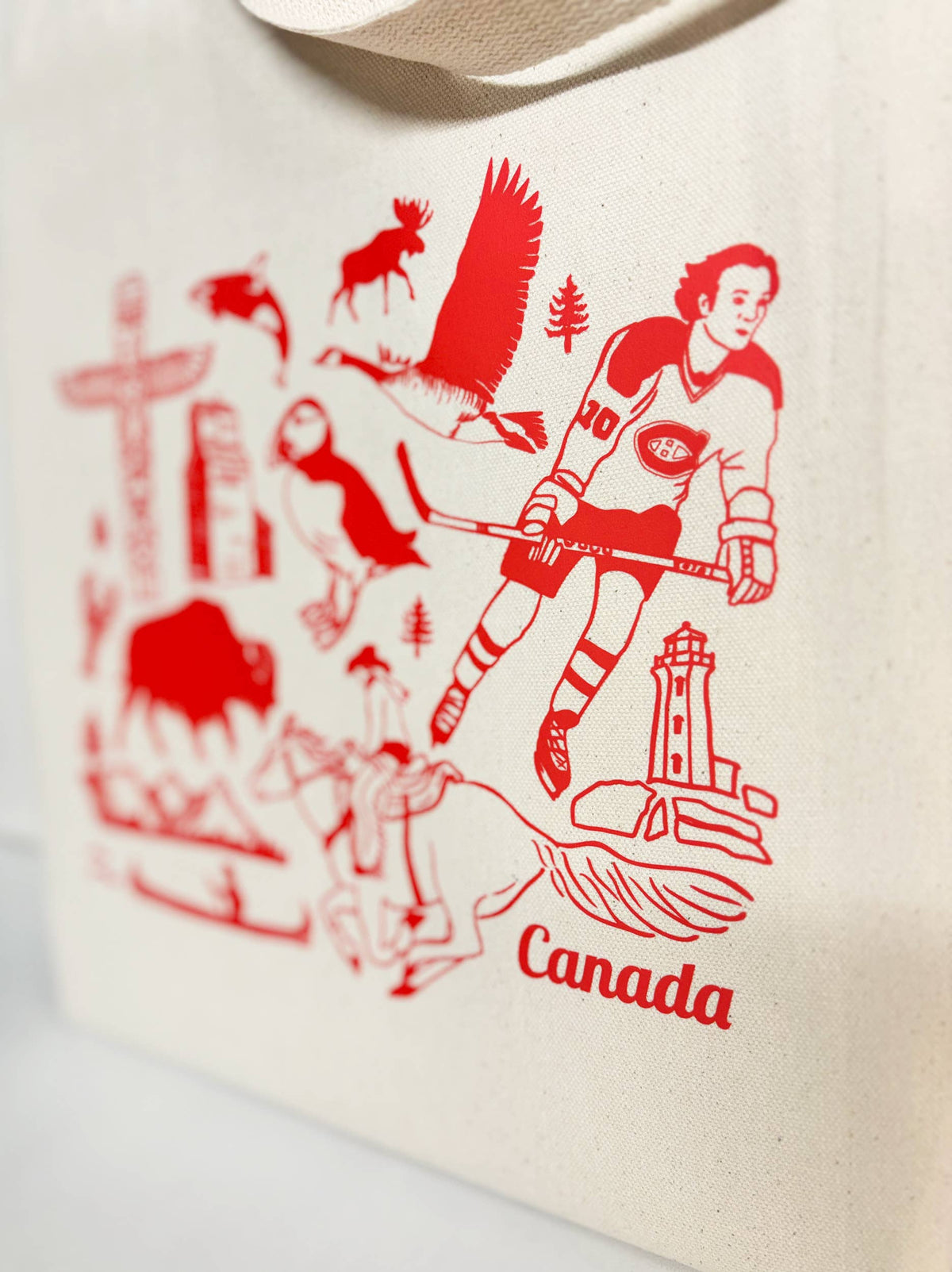 Canada Every Day Canvas Tote Bag