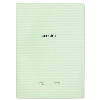 LACONIC STYLE NOTEBOOK MONTHLY