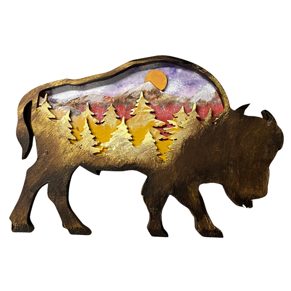 Bison Silhouette Kit