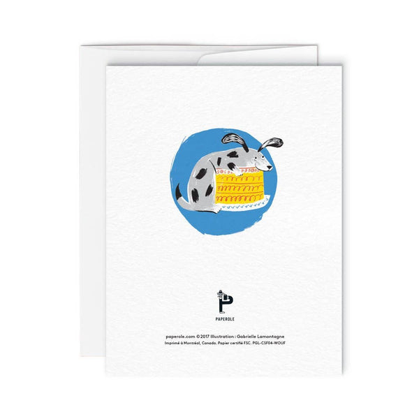 WOUF — Greeting card