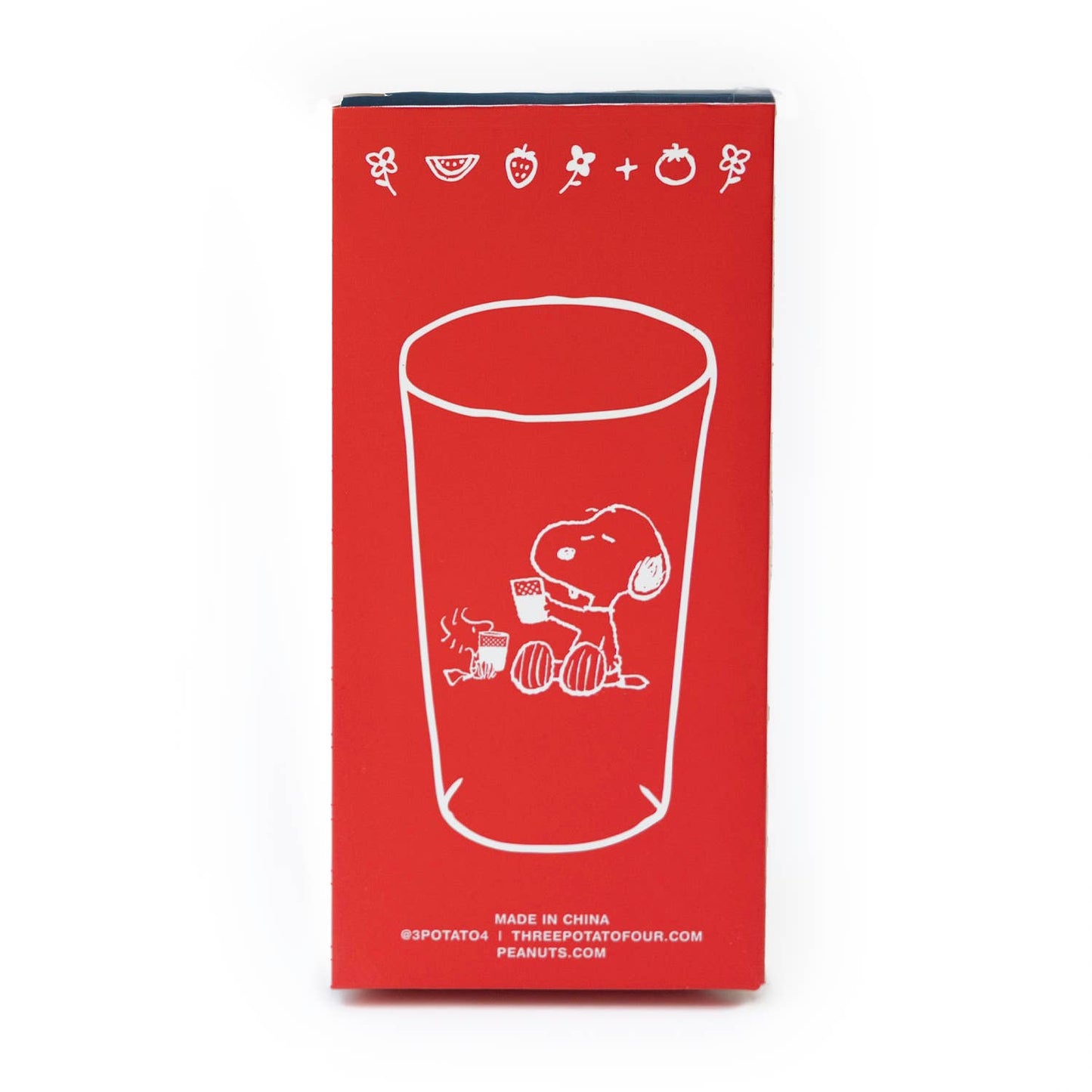 3P4 x Peanuts® - Snoopy "Cheers!" Pebbled Cup