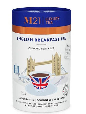 M21 Luxury Tea Paper Cans 24 Bags