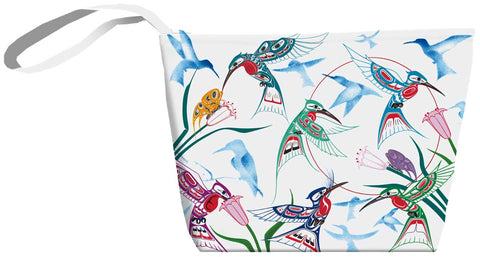 Small tote bag Garden Of Hummingbirds