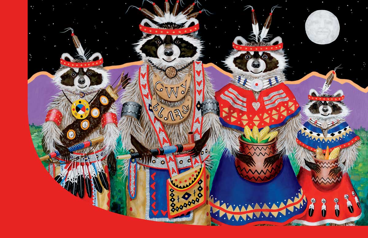 Indigenous Designed Notebook Cherokee Forever