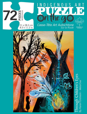 Indigenous design Through Children’s Eyes 72 PIECES PUZZLE