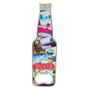 Fridge Magnet Bottle Opener - Vancouver
