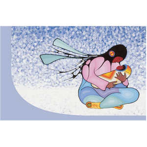 Indigenous Designed Notebook Joyous Motherhood By Cecil Youngfox