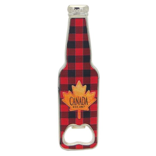Canada Souvenir Fridge Magnet Bottle Opener