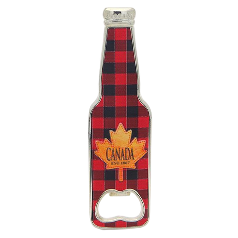 Canada Souvenir Fridge Magnet Bottle Opener