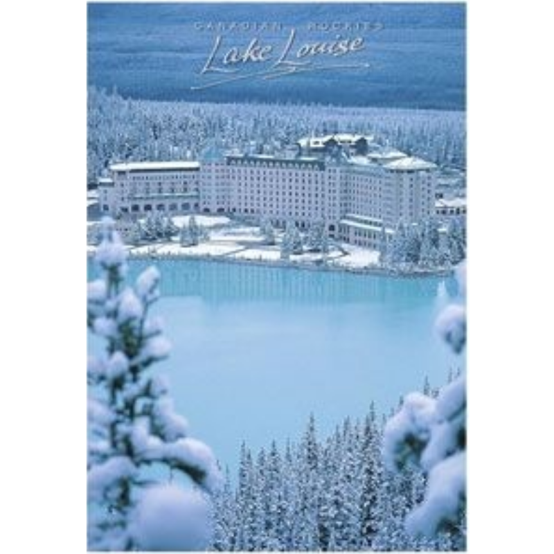 Postcard - Winter Lake Louise