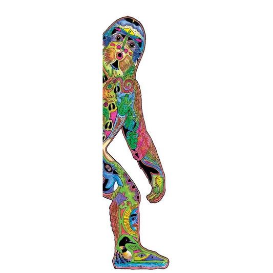 Indigenous Bookmark Sasquatch By Sue Coccia