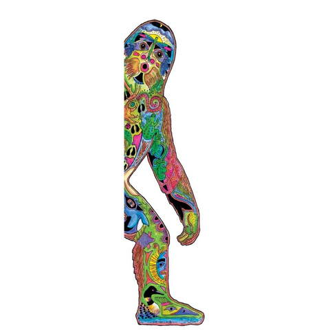 Indigenous Bookmark Sasquatch By Sue Coccia