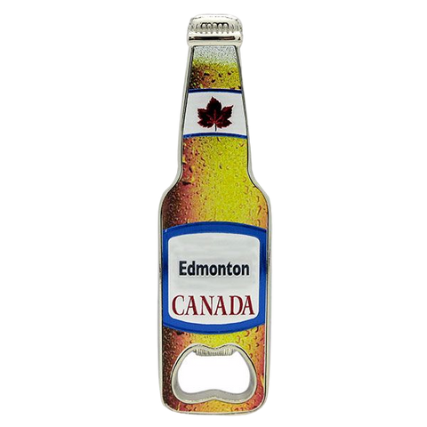 Fridge Magnet Bottle Opener - Edmonton Souvenir