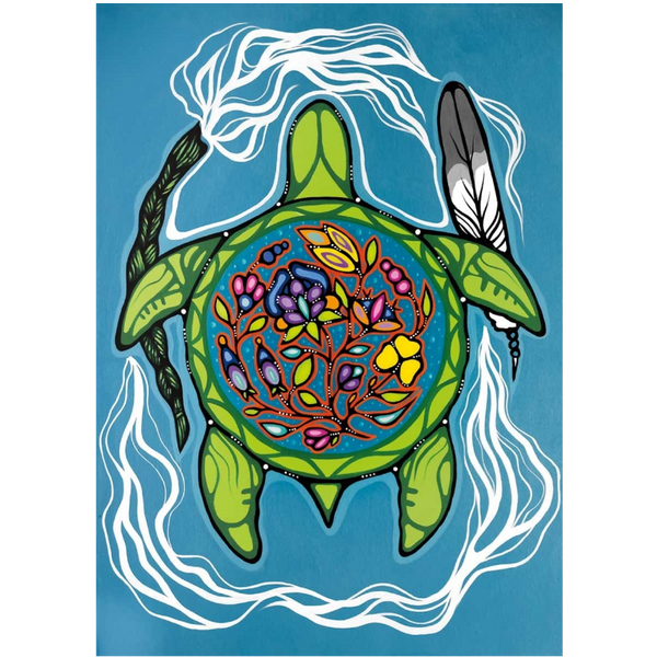 Indigenous Fridge Magnet Prayers for Turtle Island By Jackie