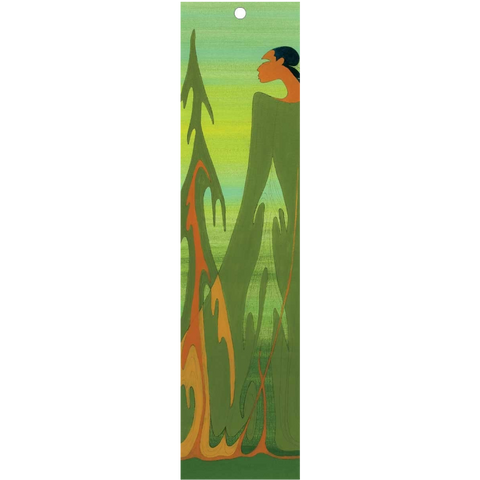 Indigenous Bookmark Woodland Spirit By Maxine Noel