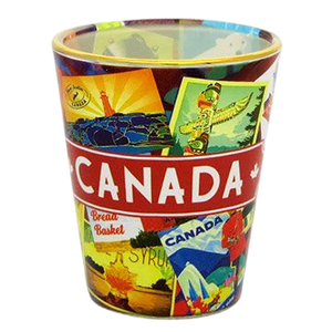 Shots Glass Canada Souvenir