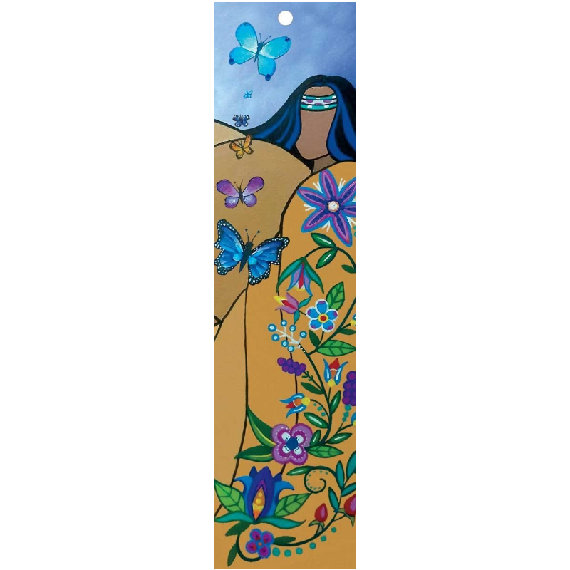 Indigenous Bookmark Floral Splendor By Pam Cailloux
