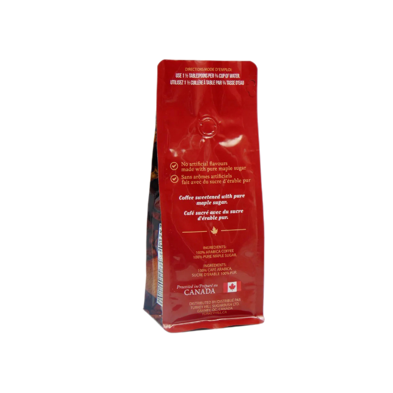 Pure Organic Maple Coffee 175g - A delightful blend of premium organic coffee infused with the rich essence of Canadian maple syrup