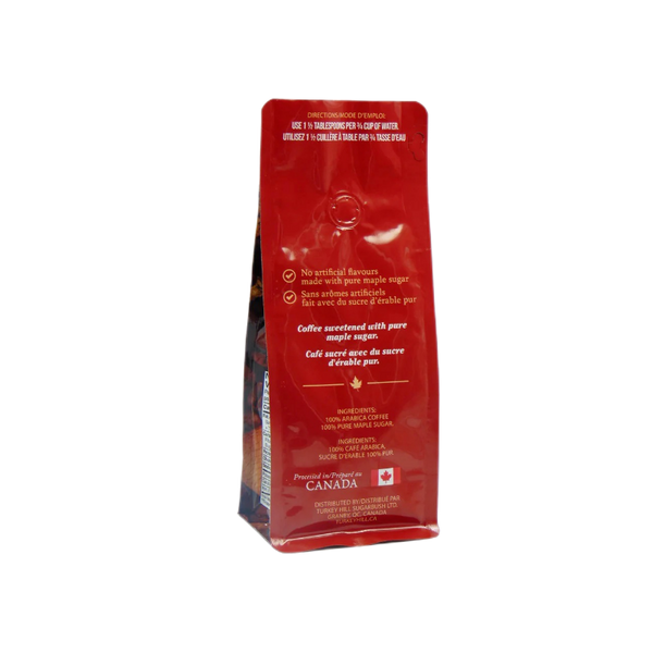 Pure Organic Maple Coffee 175g - A delightful blend of premium organic coffee infused with the rich essence of Canadian maple syrup