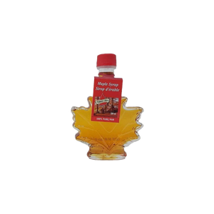 Grade A Pure Organic Canadian Maple Shape Syrup in Maple Leaf Bottle 100ml