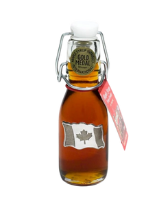 Grade A Pure Organic Canadian Maple Leaf Bottles 50ml*3PK - Three-pack of 50ml bottles of organic Grade A Canadian maple syrup